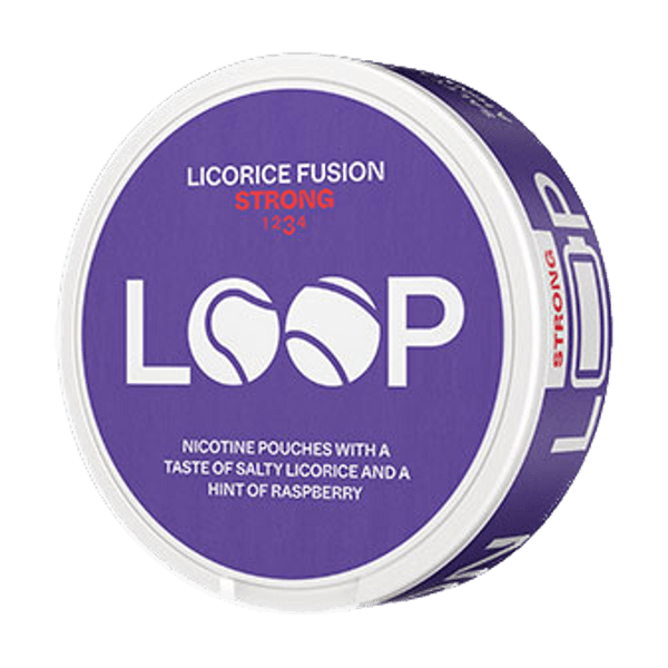 LOOP Licorice Fusion Strong nikotiinipussit