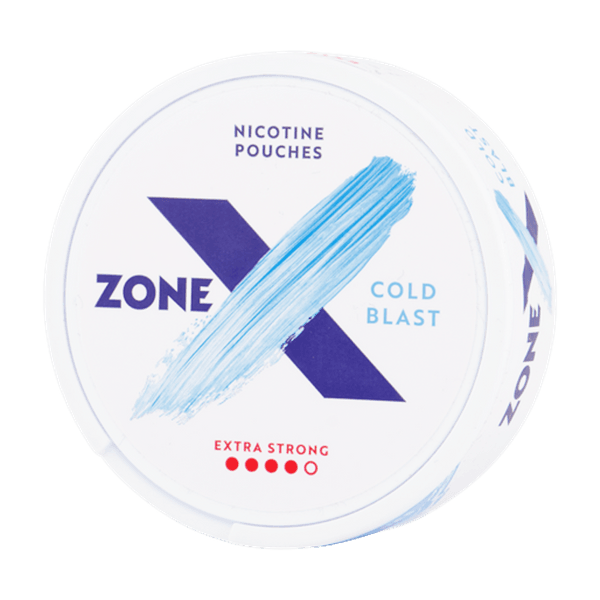 ZoneX Cold Blast Extra Strong nikotiinipussit