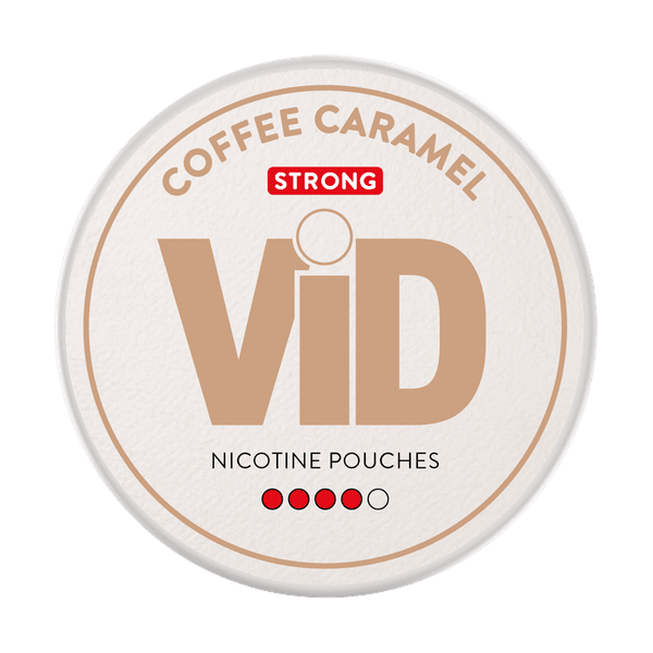 Poches de nicotine ViD Coffee Caramel Strong