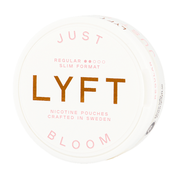 LYFT Just Bloom nicotine pouches