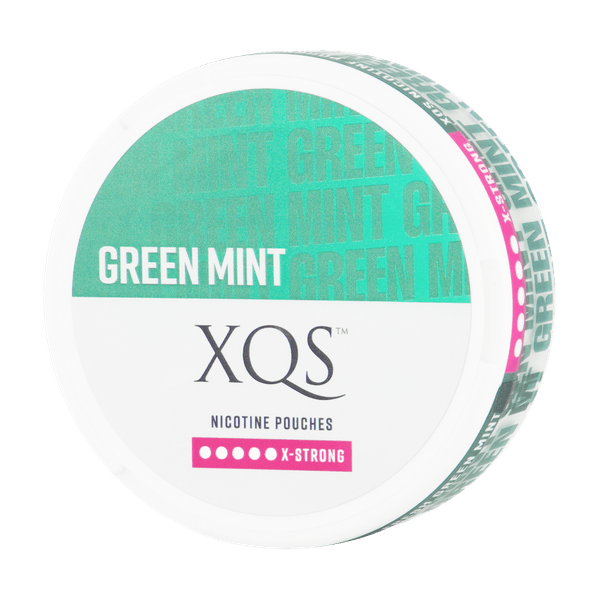 Poches de nicotine XQS Green Mint X-Strong