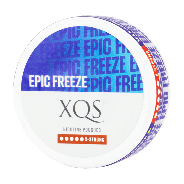 Poches de nicotine XQS Epic Freeze X-Strong