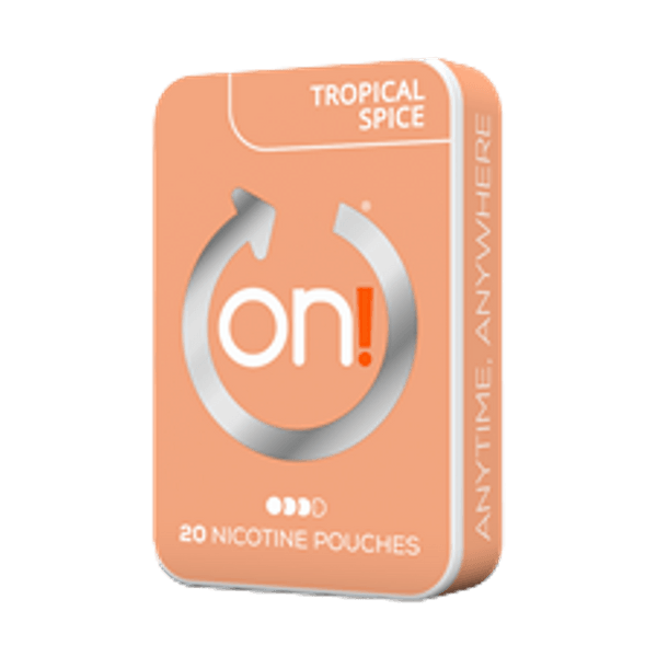 Poches de nicotine on! Tropical Spice 6mg