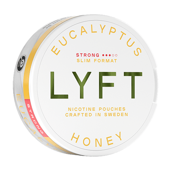 Pouches de nicotina LYFT Eucalyptus & Honey Slim Strong