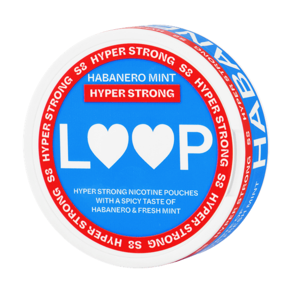 LOOP Habanero Mint Hyper nicotine pouches