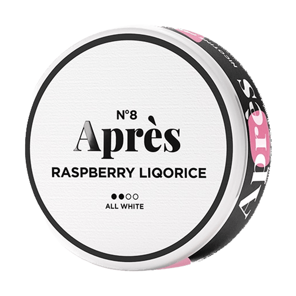 Poches de nicotine Après Raspberry Liqorice