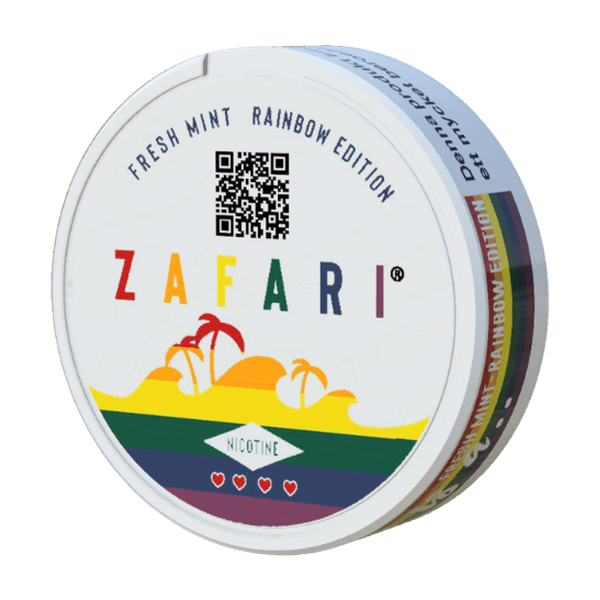 ZAFARI Fresh Mint Rainbow Edition Snus