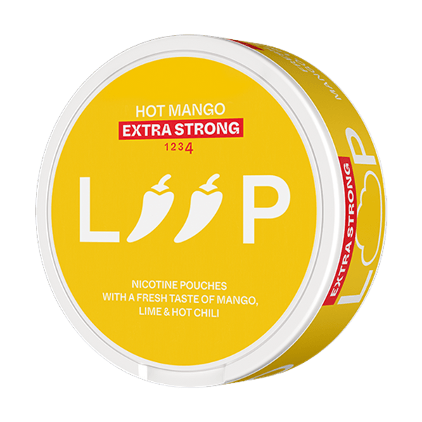 Pouches de nicotina LOOP Hot Mango Xtra strong