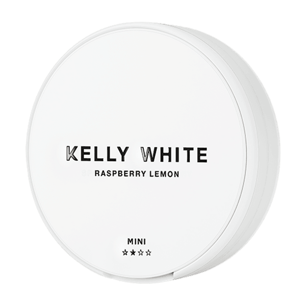 Kelly White Raspberry Lemon nikotinposer