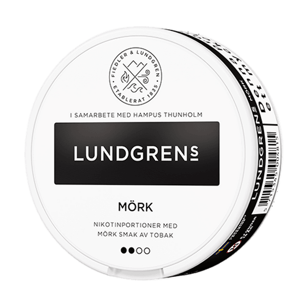 Lundgrens Mörk nicotine pouches