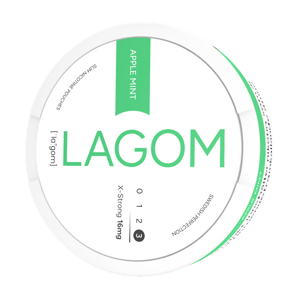 Pouches de nicotina LAGOM Lagom Apple Mint 16mg