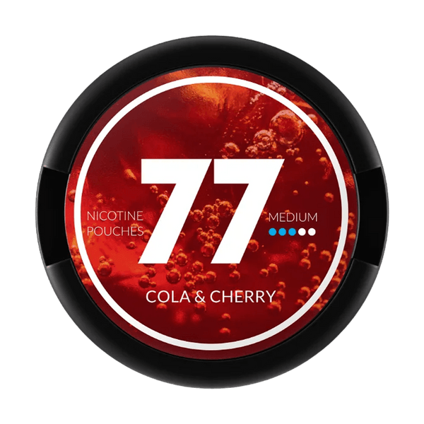 Nikotinové sáčky 77 Cola Cherry Medium