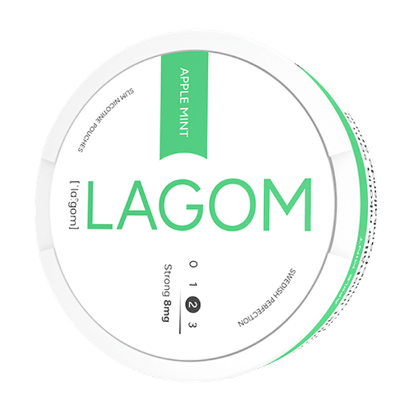 Pouches de nicotina LAGOM Lagom Apple Mint Light 4mg