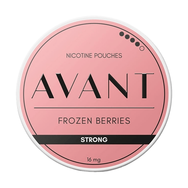 Avant Frozen Berries Strong nikotino maišeliai