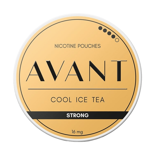 Poches de nicotine Avant Cool Ice Tea Strong