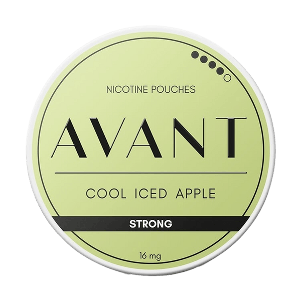 Pouches de nicotina Avant Avant Cool Iced Apple Strong