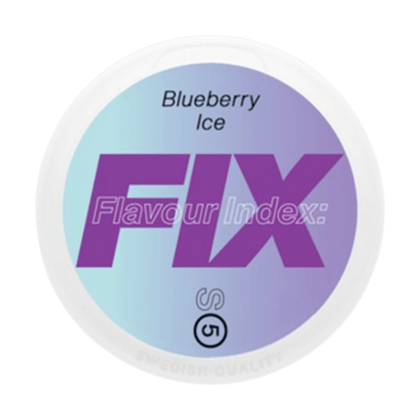 Poches de nicotine Fix Blueberry Ice S5