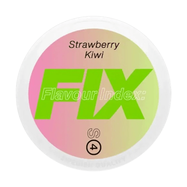 Fix Strawberry Kiwi 14mg nikotino maišeliai