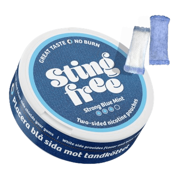 Pouches de nicotina STING FREE Sting Free Strong Blue Mint