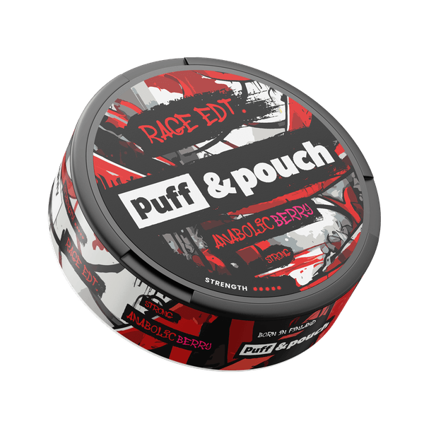 Puff and Pouch Puff & Pouch Anabolic Berry nikotinposer