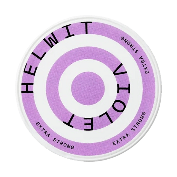 Pouches de nicotina Helwit HELWIT Violet Extra Strong