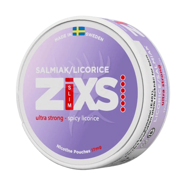 ZIXS Salmiak Ultra Strong nikotiinipussit