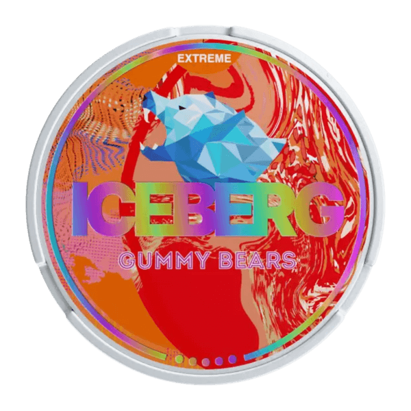 Poches de nicotine ICEBERG Gummy Bears Extreme