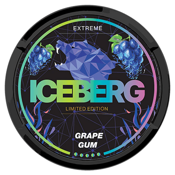 Pouches de nicotina ICEBERG Iceberg Grape Extreme