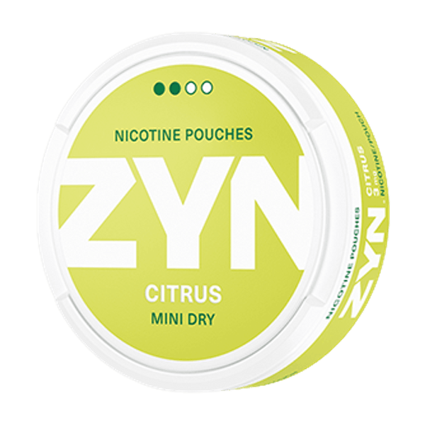 Nikotinové sáčky ZYN Citrus Mini Dry 3mg