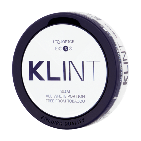 KLINT Liquorice nicotine pouches