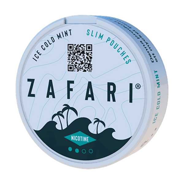 Pouches de nicotina ZAFARI ZAFARI Ice Cold Mint 4mg