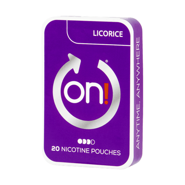 Pouches de nicotina on! Liquorice Mini Dry 6mg