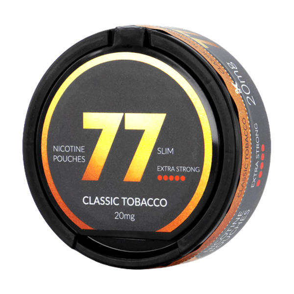 Pouches de nicotina 77 Classic Traditional Taste Medium