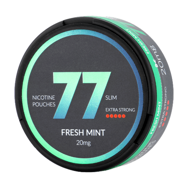 Poches de nicotine 77 Fresh Mint Medium